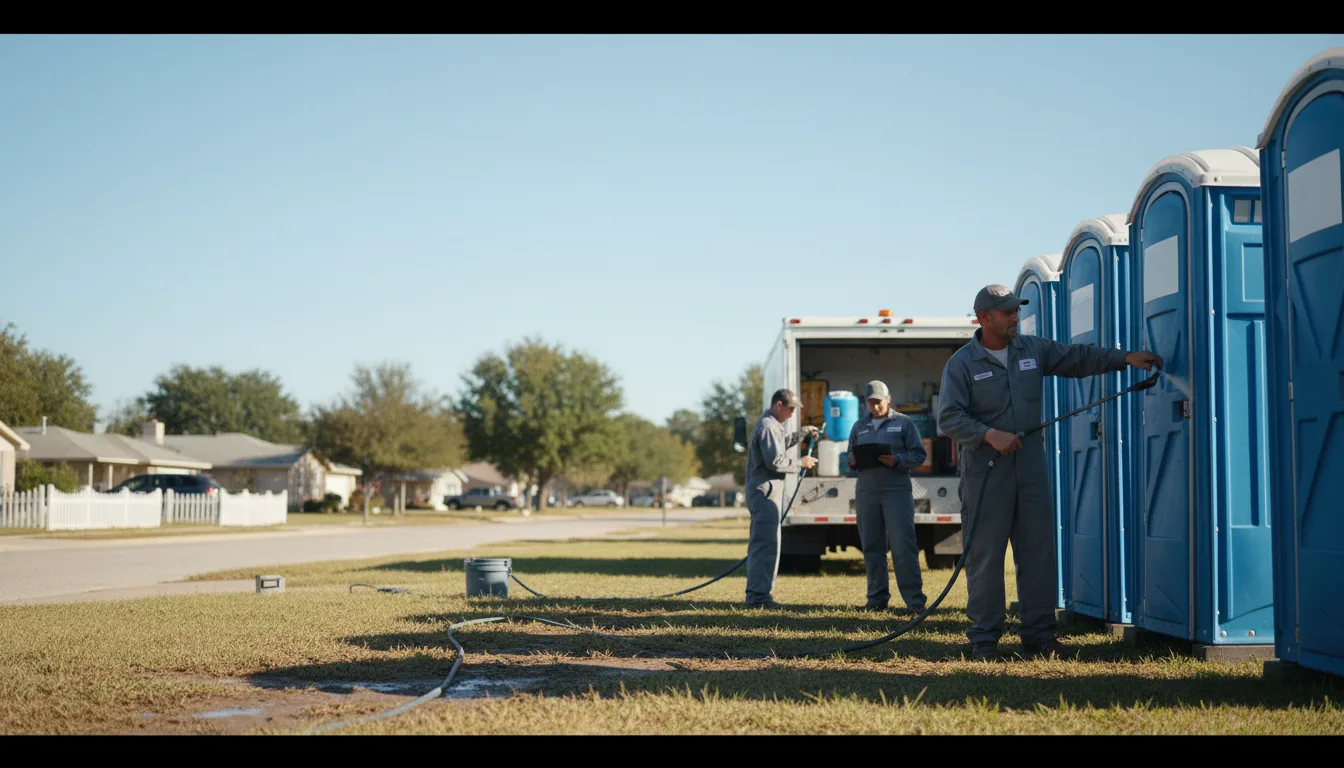 Long-Term Portable Toilet Rental in Fordyce, AR near me